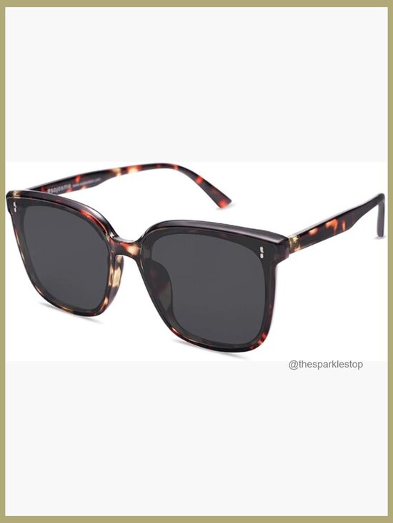 Accessories - Vintage Style Square Sunglasses with UV400 Protection